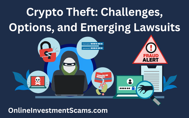 Crypto Theft Challenges, Options, and Emerging Lawsuits